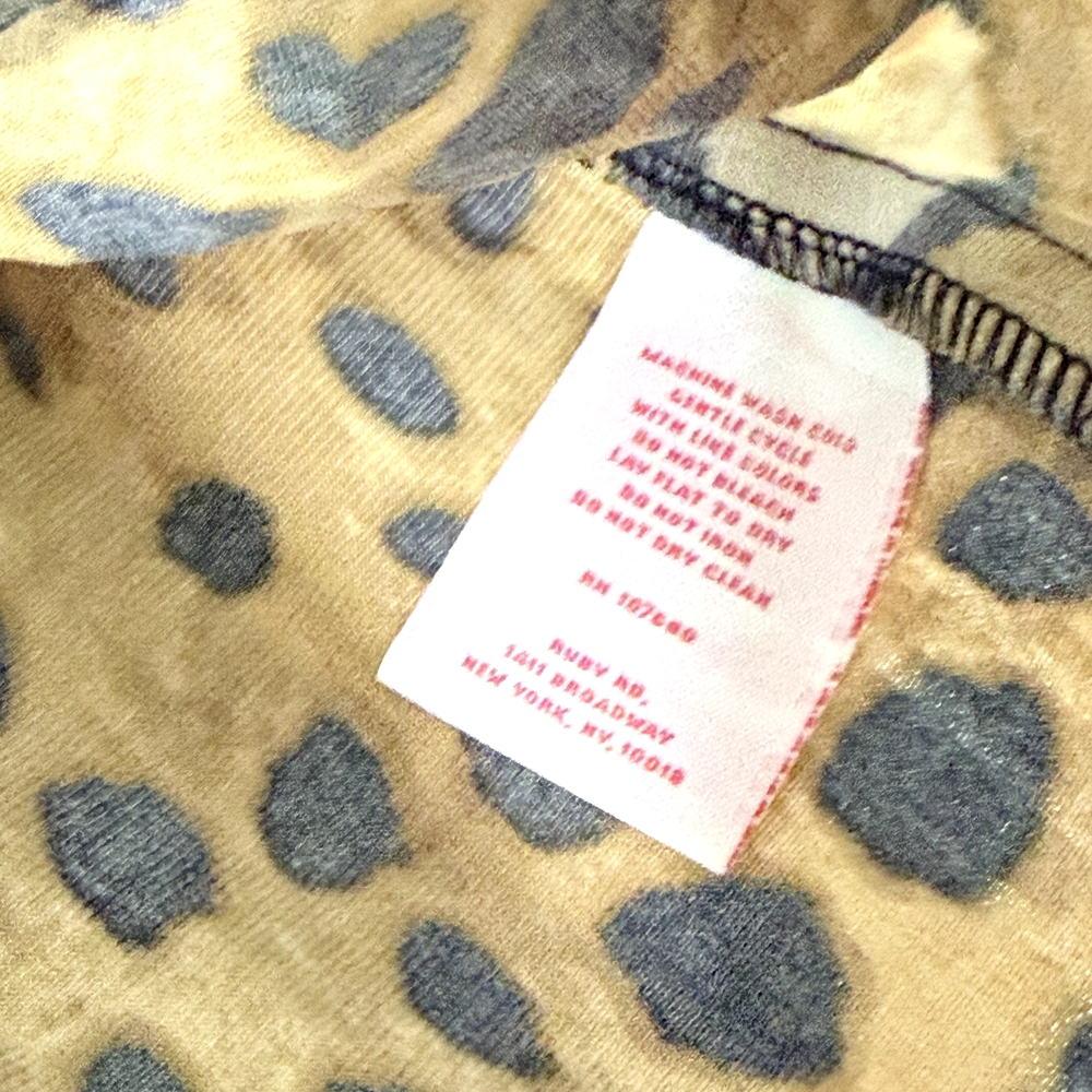 Ruby Rd. Brown Animal Print Button Down Shirt - image 4